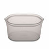 Picture of Zip Top Reusable 100% Platinum Silicone Container, Made in the USA - Large Dish - Gray
