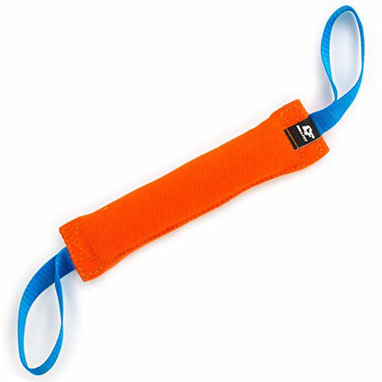 Picture of K9 Dog Bite Tug Toy with 2 Strong Handles - Made of Durable & Tear-Resistant French Linen - Perfect for Tug of War, Fetch & Puppy Training - Ideal for Medium to Large Dogs - Firmly Stitched Pull Toy