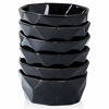 Picture of Delling 6 OZ Souffle Dishes Set - Ceramic Black Souffle Dish - Dessert/Snack Bowls for Kitchen, Souffle, Pudding, Creme Brulee, Ice Cream, Snack - Bowls Set of 6 Oven Safe
