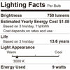 Picture of 24 Pack LED Light Bulbs 60 Watt Equivalent, A19 Warm White 3000K, E26 Base, Non-Dimmable, 750lm, UL Listed