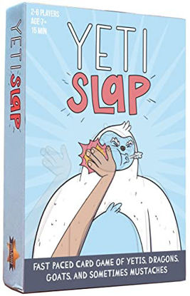 Picture of Yeti Slap by Gatwick Games | Hilarious, Addictive & Competitive Card Game with Yetis! | Best Card Games for Families, Adults, Teens, and Kids | Great Stocking Stuffers and Couples Games | 2-6 Players