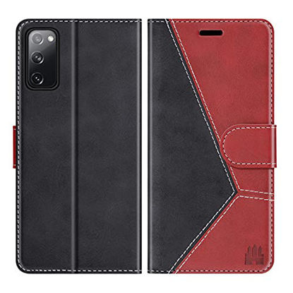  Case for Samsung Note 10 Plus Phone, Leather Wallet Flip Cover  with Card Holder, Magnetic Closure, Kickstand. Hard PU Shell & Soft TPU  Inner Folio Cases, Full Protection for Note 10