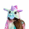 Picture of Kids Unicorn Onesie Animal Pajamas Halloween Cosplay Costume Gift (8-10 Years, Galaxy Starry)