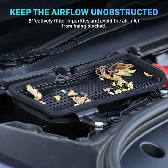 GetUSCart- Carwiner Compatible with 2021 Model 3 Air Intake Grille ...