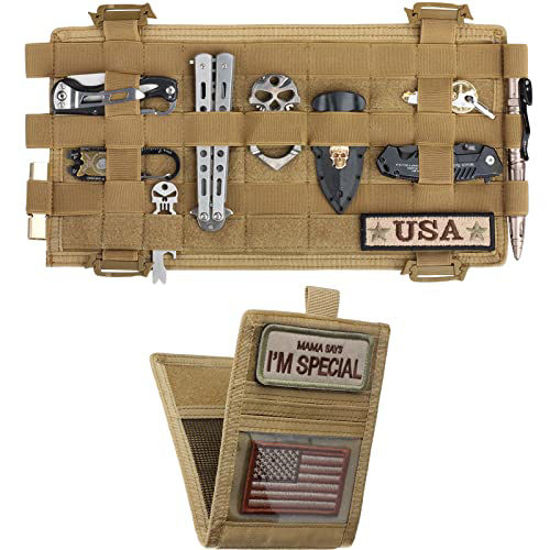 GetUSCart- WYNEX Molle Visor Panel Organizer, Tactical Car Sun