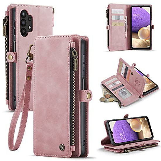 Compatible With Samsung Galaxy A52s 5g Wallet Case With Card Holder Pu  Leather Zipper Purse Cover With Wrist Strap | Fruugo NO