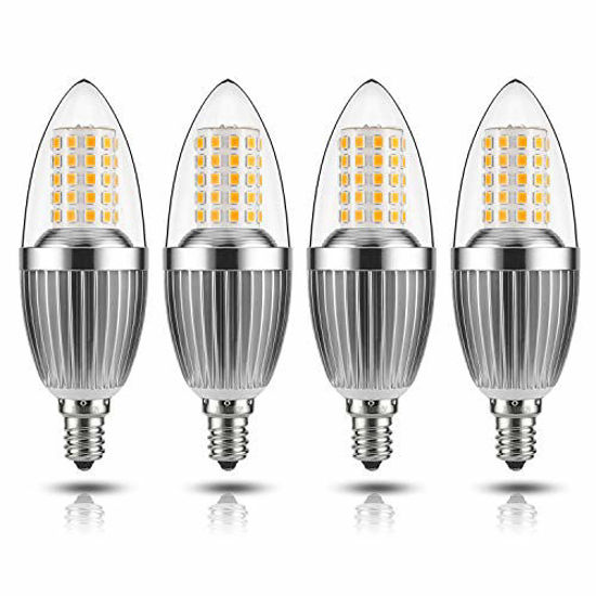 E12 Dimmable Led Candle Bulb, Candle Shape Bulbs Led E12