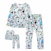 Picture of ModaIOO Matching Dolls & Girls Pajamas Dinosaur Unicorn Pyjama Kids Sleepwear Set(8030,Dino,130)