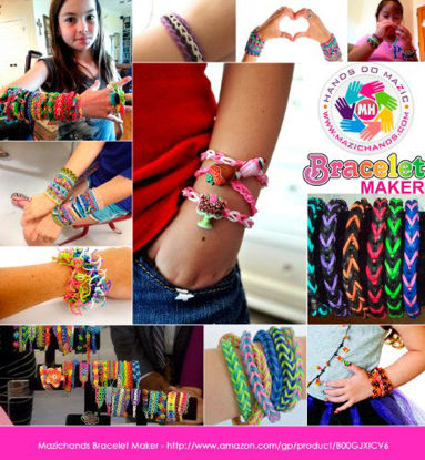 Picture of New Year Deal - Arts and Crafts for Girls - Best Birthday Toys/DIY for Kids - Premium Bracelet (Jewelry) Making Kit - Friendship Bracelets Maker/Craft Kits with Loom, Rubber Bands