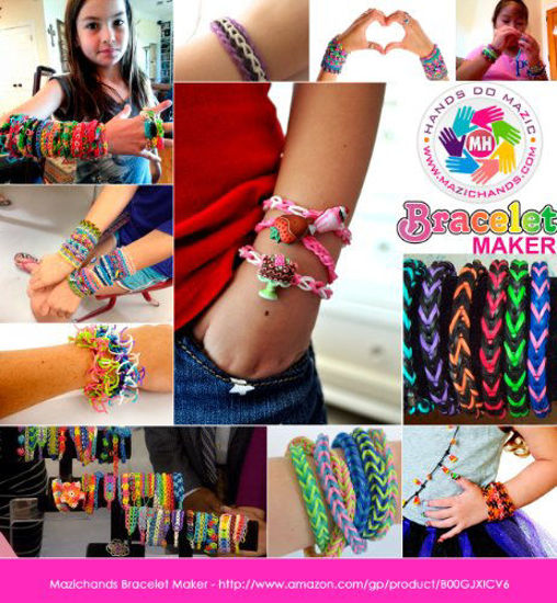 Rubber Band Bracelet Kit for GirlsBracelet Making India  Ubuy