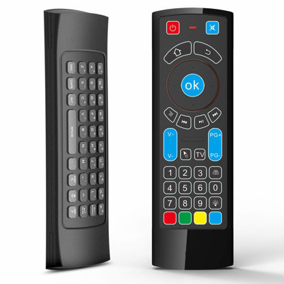 Picture of Remote Replacement Specifically Compatible with Amazon Fire TV and Fire Stick- Air Remote Control with Keyboard, Compatible with Android TV/Box/Windows/Raspberry pi 3(Without Alexa)