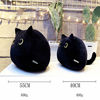 Picture of Black Cat Stuffed Animal Pillow Toys Soft Cat Shaped Plush Toy Creative Cat Animal Doll for Friends, Children Gift