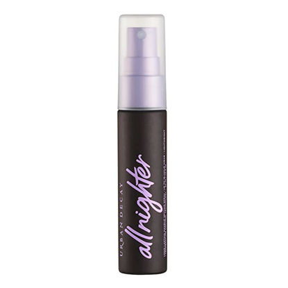 Picture of Urban Decay All Nighter Long-Lasting Makeup Setting Spray, Travel Size - Award-Winning Makeup Finishing Spray - Lasts Up To 16 Hours - Oil-Free - Non-Drying Formula for All Skin Types - 1.0 fl oz