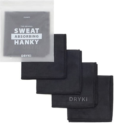 Picture of SWEAT ABSORBING HANDKERCHIEFS - Sport Microfiber for Wicking Sweat from Hands, Face, Body - 5 Pack
