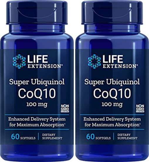 Picture of Super Ubiquinol CoQ10 100 mg, 60 softgels-Pack-2