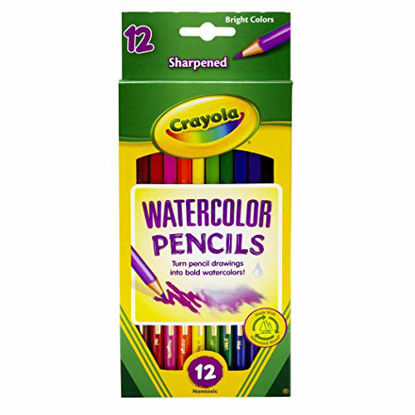 Picture of Crayola 12ct Watercolor Colored Pencils