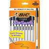 Picture of BIC Cristal Xtra Smooth Ballpoint Pen, Medium Point (1.0mm), Black, 10-Count, BICMSP101BK