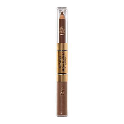 Picture of Revlon Brow Fantasy Pencil & Gel, Brunette [105] 0.051 Ounce