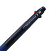 Picture of Uni Ballpoint Pen Jetstream 3 Color Black, Red, Blue Ink 0.38mm, Transparent Navy (SXE340038T.9)