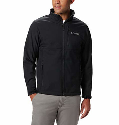 Picture of Columbia Men's Ascender Softshell Front-Zip Jacket, Black, X-Large