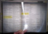 Picture of 8.3" x 11.75" LARGE 3X Fresnel Lens FULL PAGE Magnifier -- Solar Oven/DIY Projection TV PLANS (1 pack PREMIUM GRADE Large Lens)