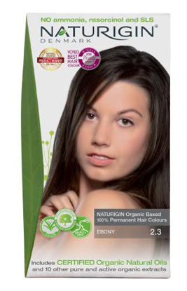 Picture of NATURIGIN Natural Permanent Hair Colour Dye | Ebony 2.3