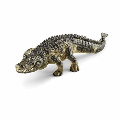 Picture of Schleich Wild Life, Animal Figurine, Animal Toys for Boys and Girls 3-8 years old, Alligator