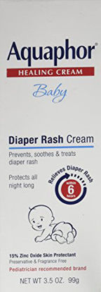 Picture of Aquaphor Diaper Rash Cream - 3.5 oz