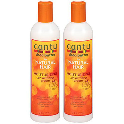 Picture of Cantu Shea Butter Moisturizing Curl Activator Cream (2 Pack of 12 Oz.)