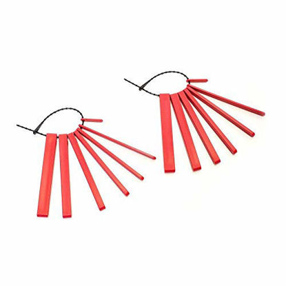 Picture of TalkTools Jaw Grading Bite Blocks (Red) - (2 Pack)