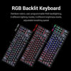 Picture of Redragon K552 Mechanical Gaming Keyboard RGB LED Backlit Wired with Anti-Dust Proof Switches for Windows PC (Black, 87 Key Blue Switches)