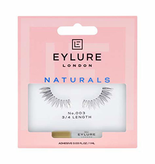 Picture of Eylure Naturals False Lashes, Style No. 003, Reusable, Adhesive Included, 1 Pair