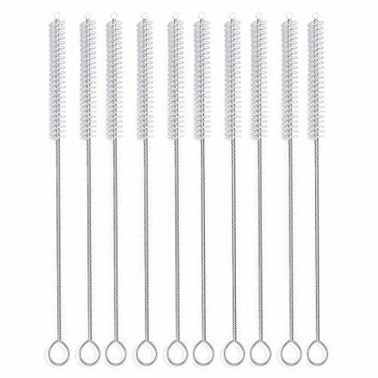 Picture of Straw Brush, Nylon Pipe Tube Cleaner 8.2-ihch X 2/5-inch Set of 10