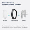 Picture of KIWI design Lens Protector Accessories, Glasses Spacer Anti-Scratch Ring Prevent Scratching from Myopia Glasses, Compatible with Quest 2/ Quest/Rift S (Black)