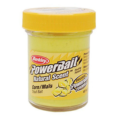 Picture of Berkley PowerBait Natural Scent Trout Bait ,Corn Yellow