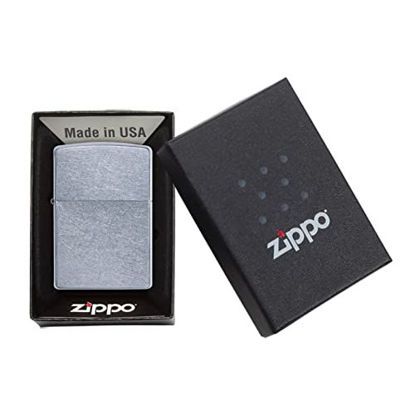 Picture of Zippo Classic Street Chrome Pocket Lighter