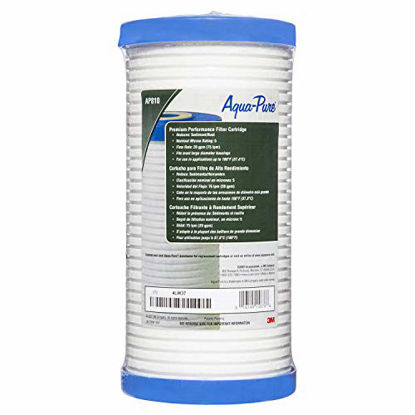 Picture of 3M Aqua-Pure Whole House Replacement Water Filter AP810, For Aqua-Pure AP801, AP801-C, AP801T and AP801B Water Filtration Systems,White