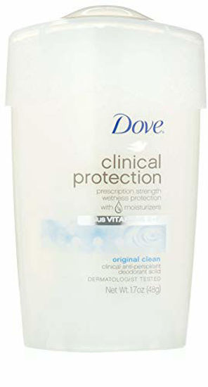Picture of Dove Clinical Protection Antiperspirant/Deodorant, Original Clean, Stick, 1.7 Ounce (Pack of 2)