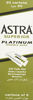 Picture of Astra Platinum Double Edge Safety Razor Blades ,100 Count (Pack of 1)
