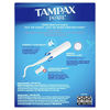 Picture of Tampax Pearl Plastic Unscented Tampons, Regular Absorbency, Blue, 18 Count