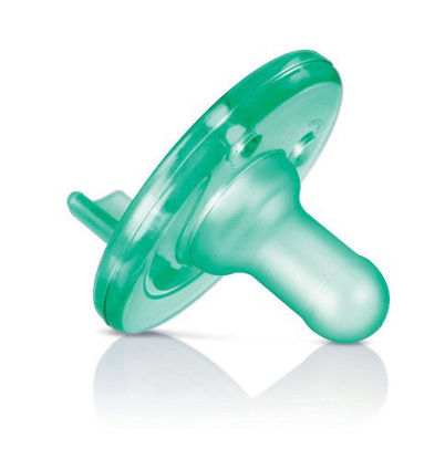 Picture of Philips Avent BPA Free Vanilla Green Soothie Pacifier, 0-3 Months, 4 Pack