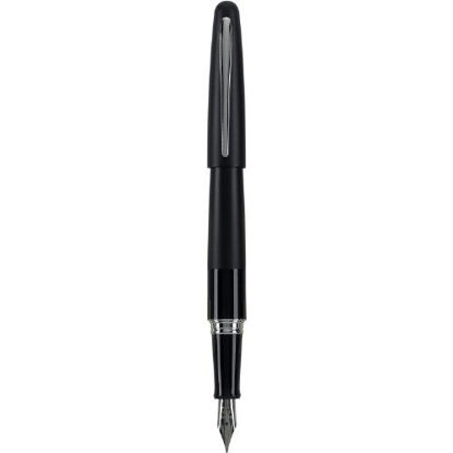 Picture of Pilot Metropolitan Collection Fountain Pen, Black Barrel, Classic Design, Medium Nib, Black Ink (91117)