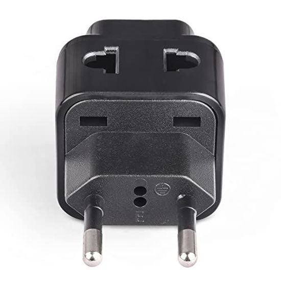 GetUSCart- OREI Europe Power Plug Adapter Works in Russia, Turkey ...