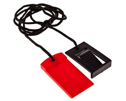 Picture of Impresa Replacement Treadmill Safety Key for Weslo, Proform/Pro-Form, Nordictrack, Lifestyler, Horizon, Healthrider, iFit and More Requiring Square, Non - Magnetic Key- Comparable to 119038 and 119039