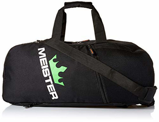 Meister Vented Convertible Backpack Duffel Bag - V2.0 Black