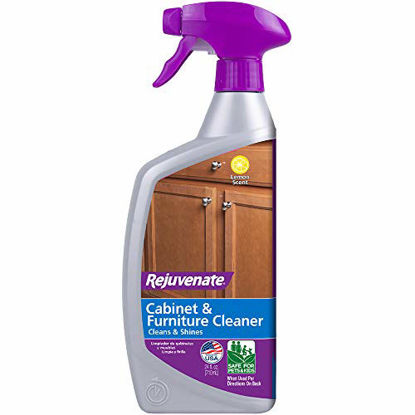 Picture of Rejuvenate Cabinet & Furniture Cleaner pH Neutral Streak and Residue Free Cleans Restores Protects