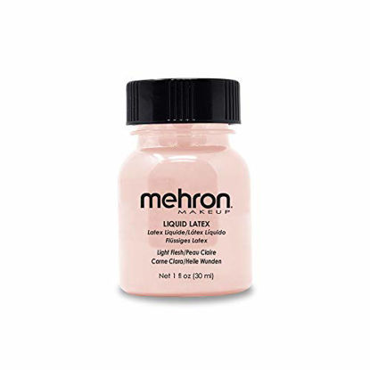 Picture of Mehron Makeup Liquid Latex (1 oz) (Light Flesh)