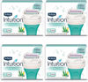 Picture of Schick Intuition Pure Nourishment Womens Razor Refills with Coconut Milk and Almond Oil (Pack of 4)