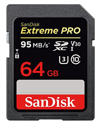 Picture of SanDisk 64GB Extreme PRO SDXC UHS-I Memory Card (SDSDXXG-064G-GN4IN)
