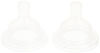 Picture of Philips AVENT Anti-Colic Nipple, Clear, 2 Slow Flow, 2 Count
